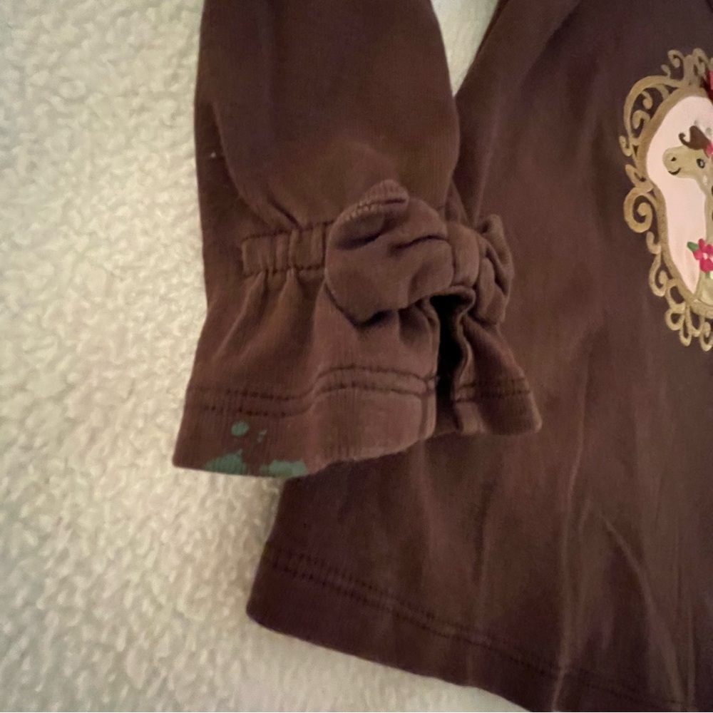 Gymboree Pony Club Brown Horse Shirt - Picture 4 of 5